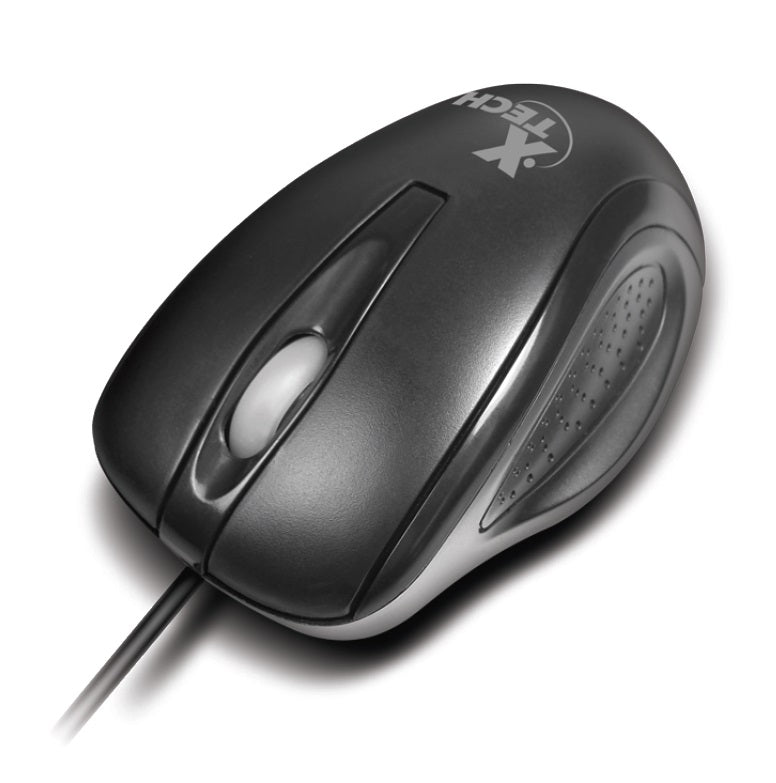 Mouse 3D de tres botones con cable | XTM-175 | Negro