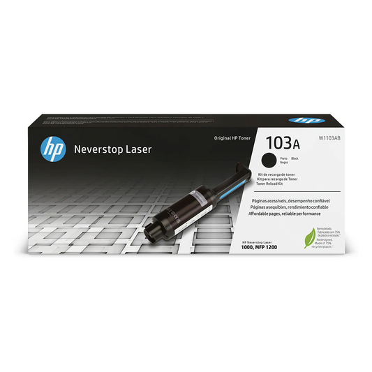 Tóner HP Kit de Recarga Laserjet Original Negro | 103A