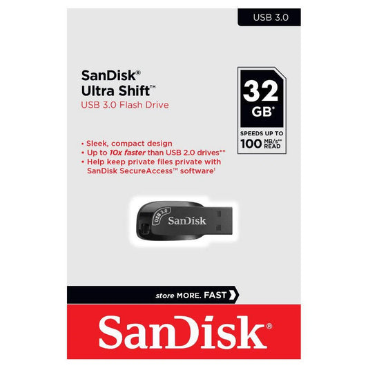 SanDisk Ultra Shift USB 3.2 Gen 1 Flash Memory