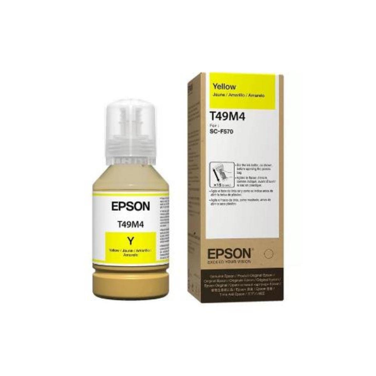 Botellas de Tinta T49M Epson sublimacion | Amarillo