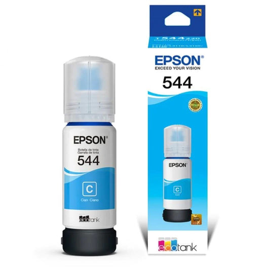 Epson botella de tinta T544 | Cian