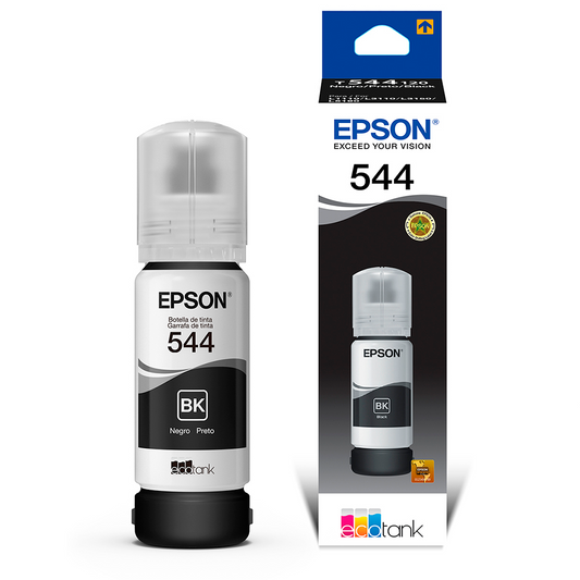 EPSON botella de tinta T544 | Negro