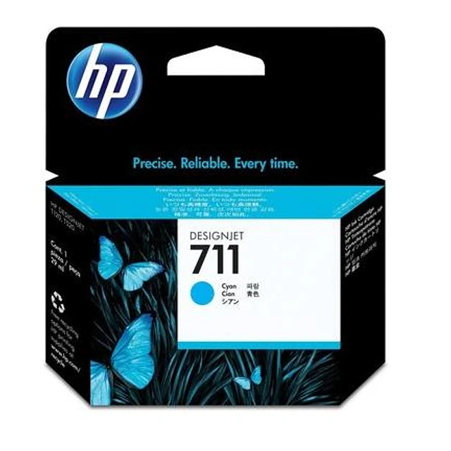 Cartucho de tinta HP 711 29ml | Cian