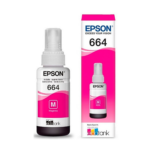 Epson ink bottle T664 | Magenta