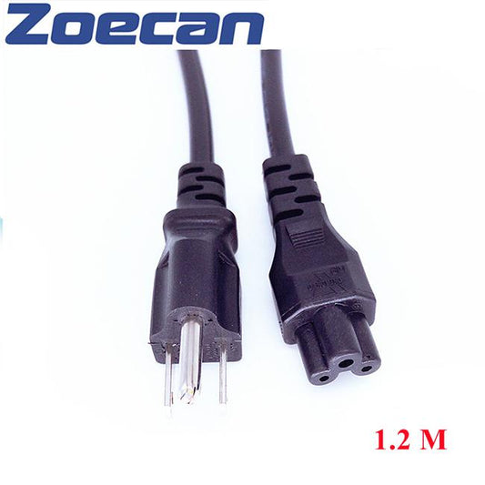 CABLE CORRIENTE TREBOL 1500W 1.2M LAPTOP