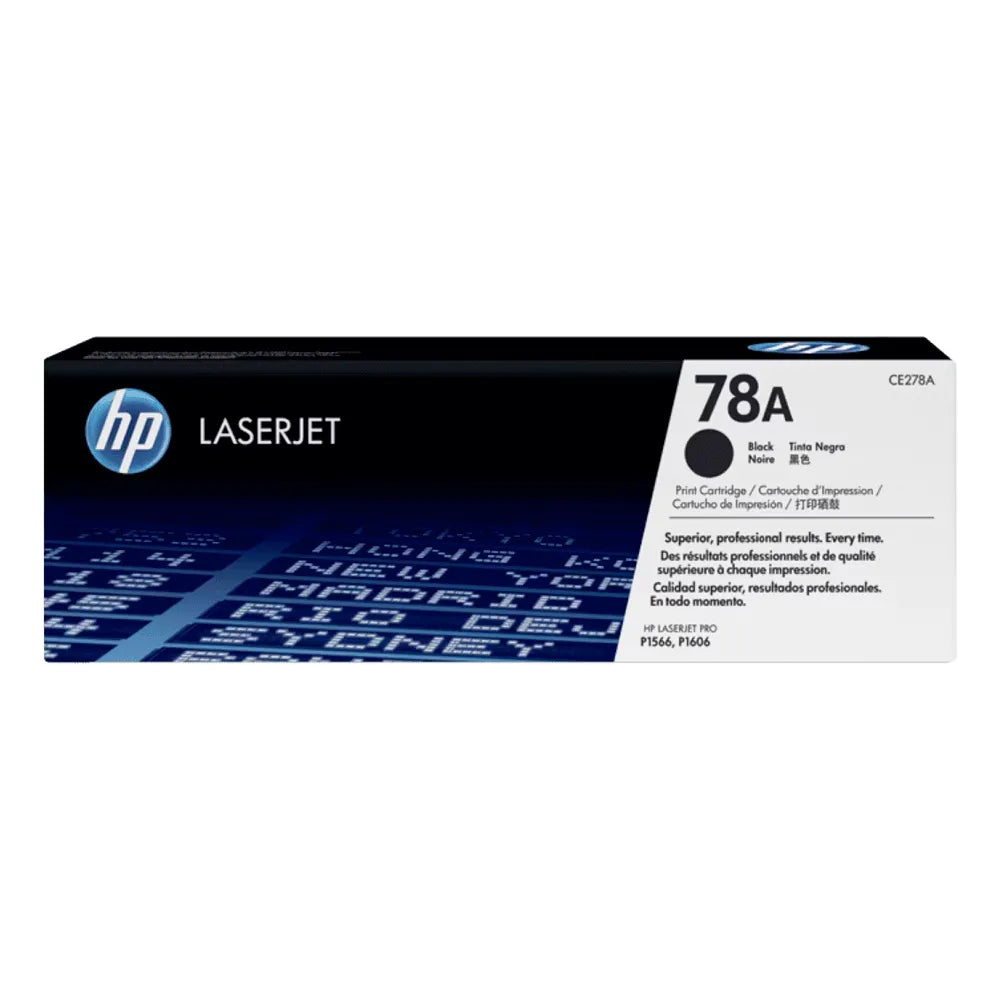 Tóner HP Laser Jet original | 78A Negro