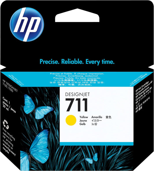 HP 711 29ml ink cartridge | Yellow