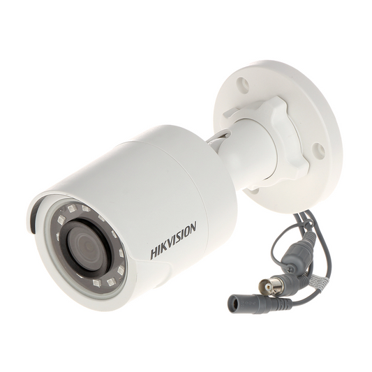 Hikvision 1080p/2MP resistente a la intemperie IR 4-en-1 Turbo HD Cámara de seguridad analógica