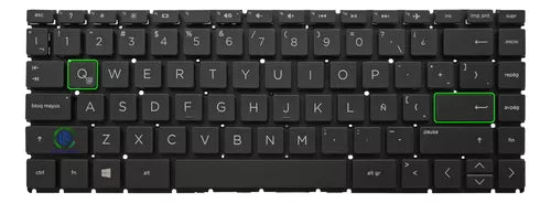 Teclado Interno para portátil HP