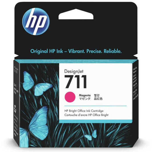 Cartucho de tinta HP 711 29ml | Magenta