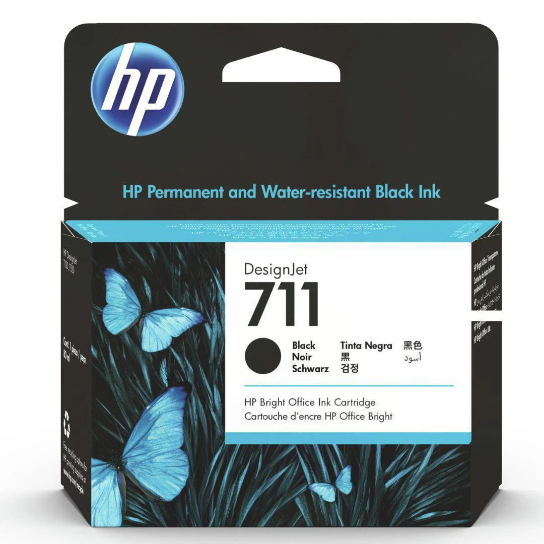 Cartucho de tinta HP 711 38ml | Negro