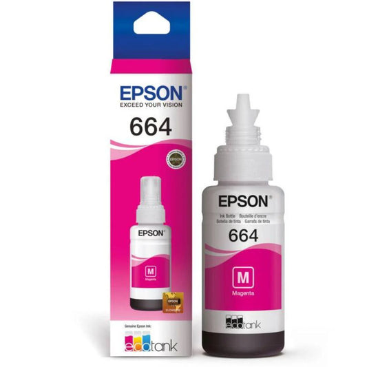 Botella de Tinta T664 Epson | Magenta