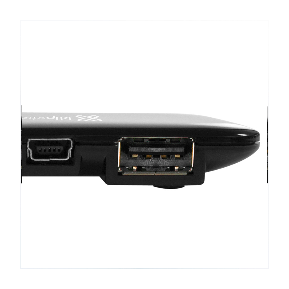 Concentrador universal 4 puertos USB 2.0 KlipXtreme | KUH-190B