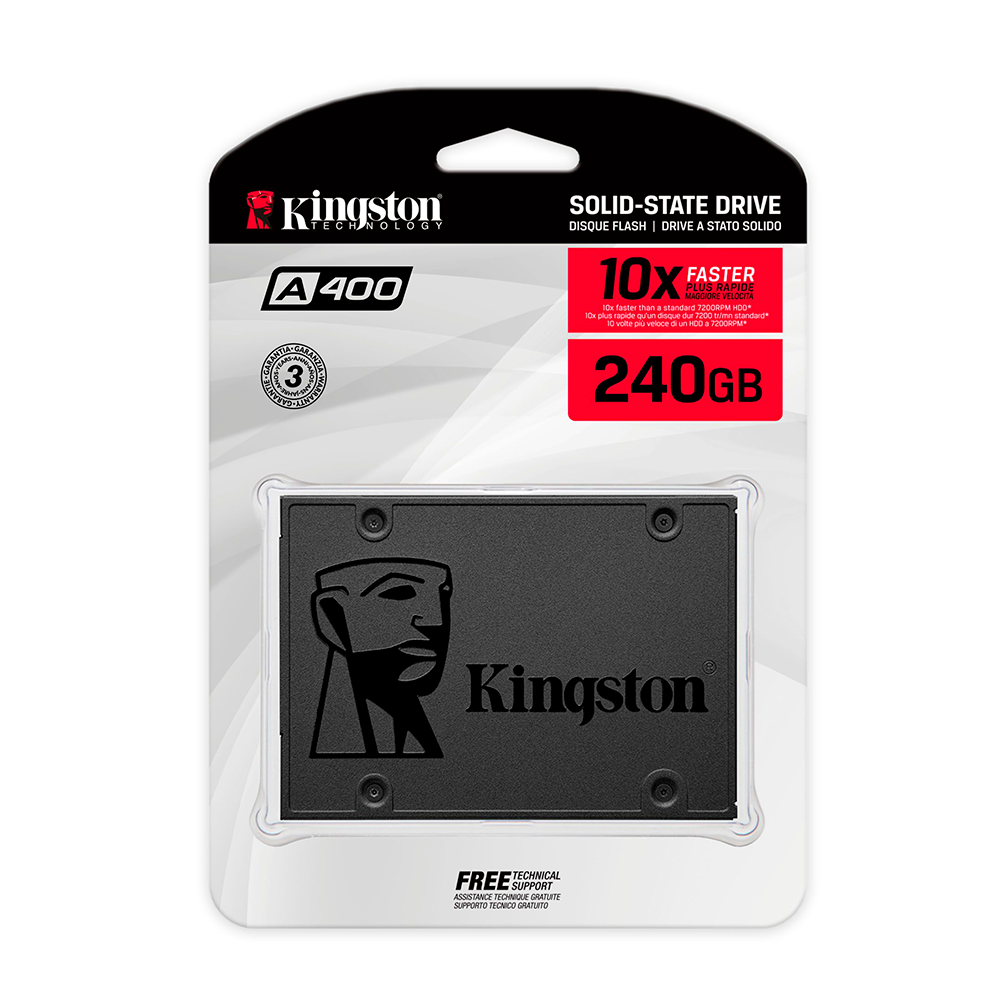 Unidad Estado Solido SATA 2.5" Kingston