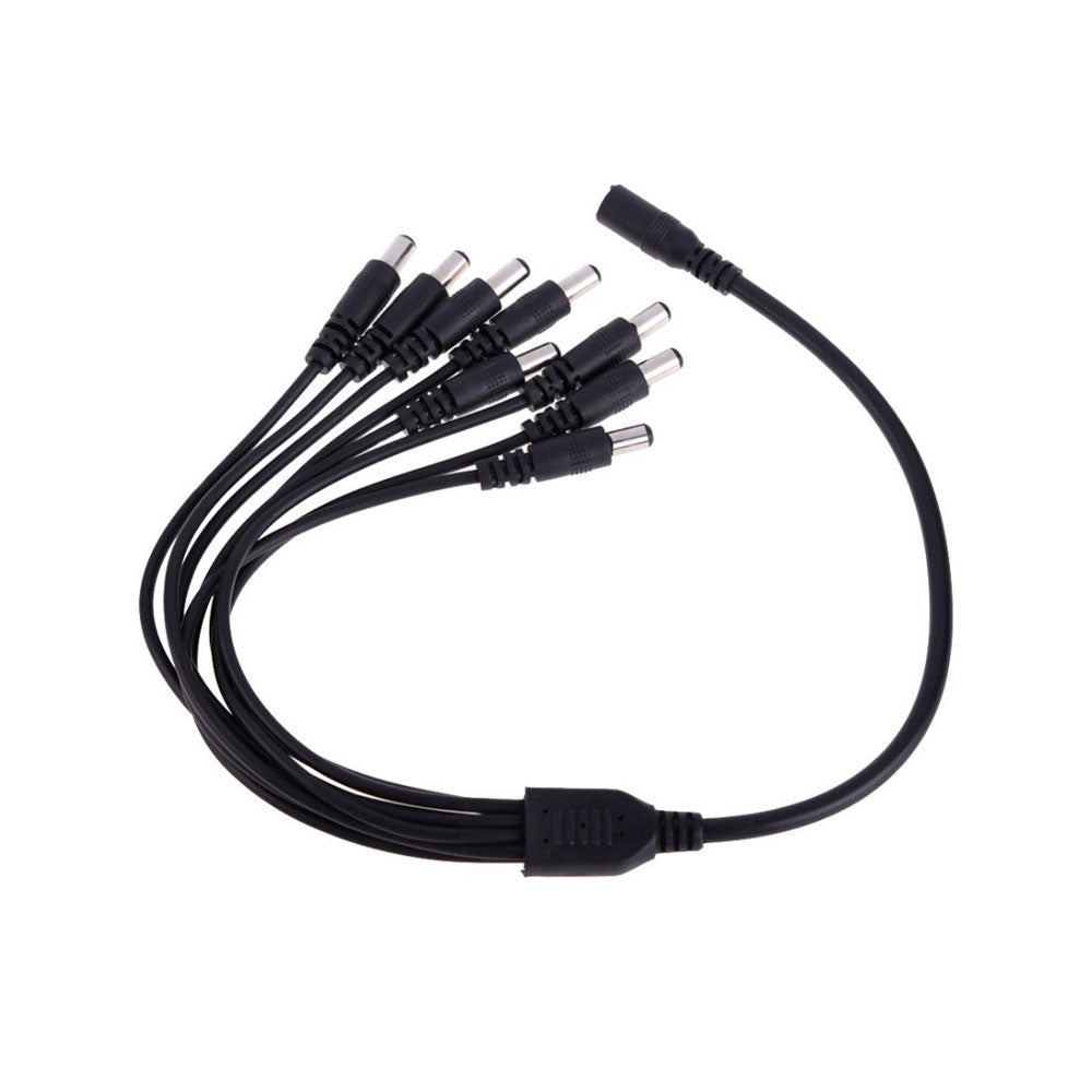 Adaptador de corriente para cámaras (pulpo) CCTV 1 a 8 DC