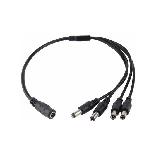 Adaptador de corriente para cámaras (pulpo) CCTV 1 a 4 DC