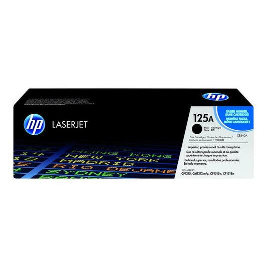 Tóner HP Laser Jet original | 125A Negro