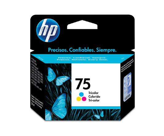 Cartucho de tinta HP 75 | Tricolor