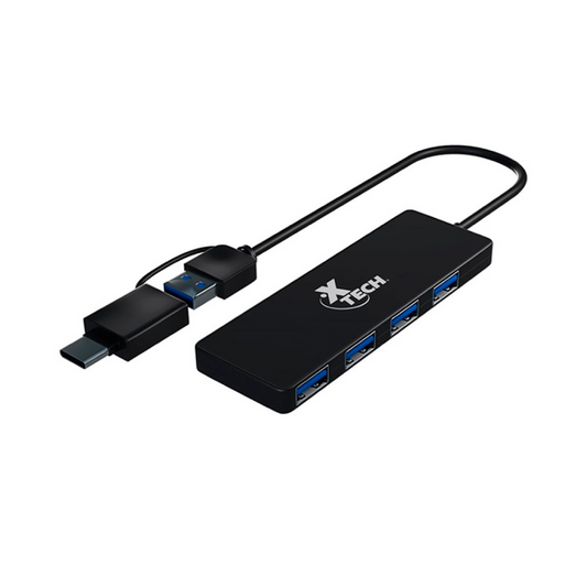 Concentrador universal 4 puertos USB 3.0 Xtech | XTC-390