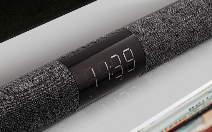 Barra de sonido inalámbrica con reloj digital - Styx | XTS-650