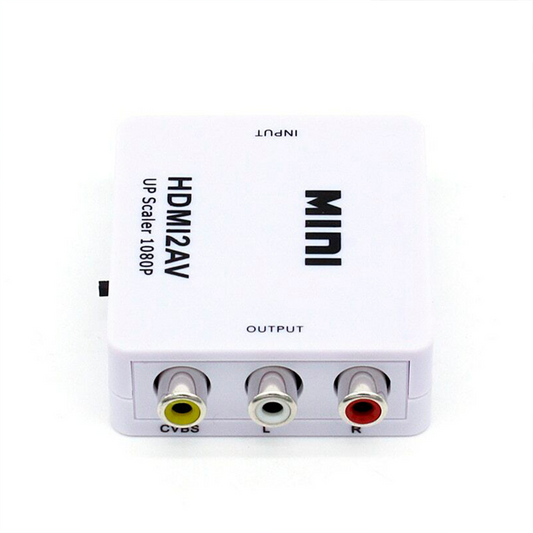 HDMI to RCA Adapter for AV Composite Audio Video 720p 1080 