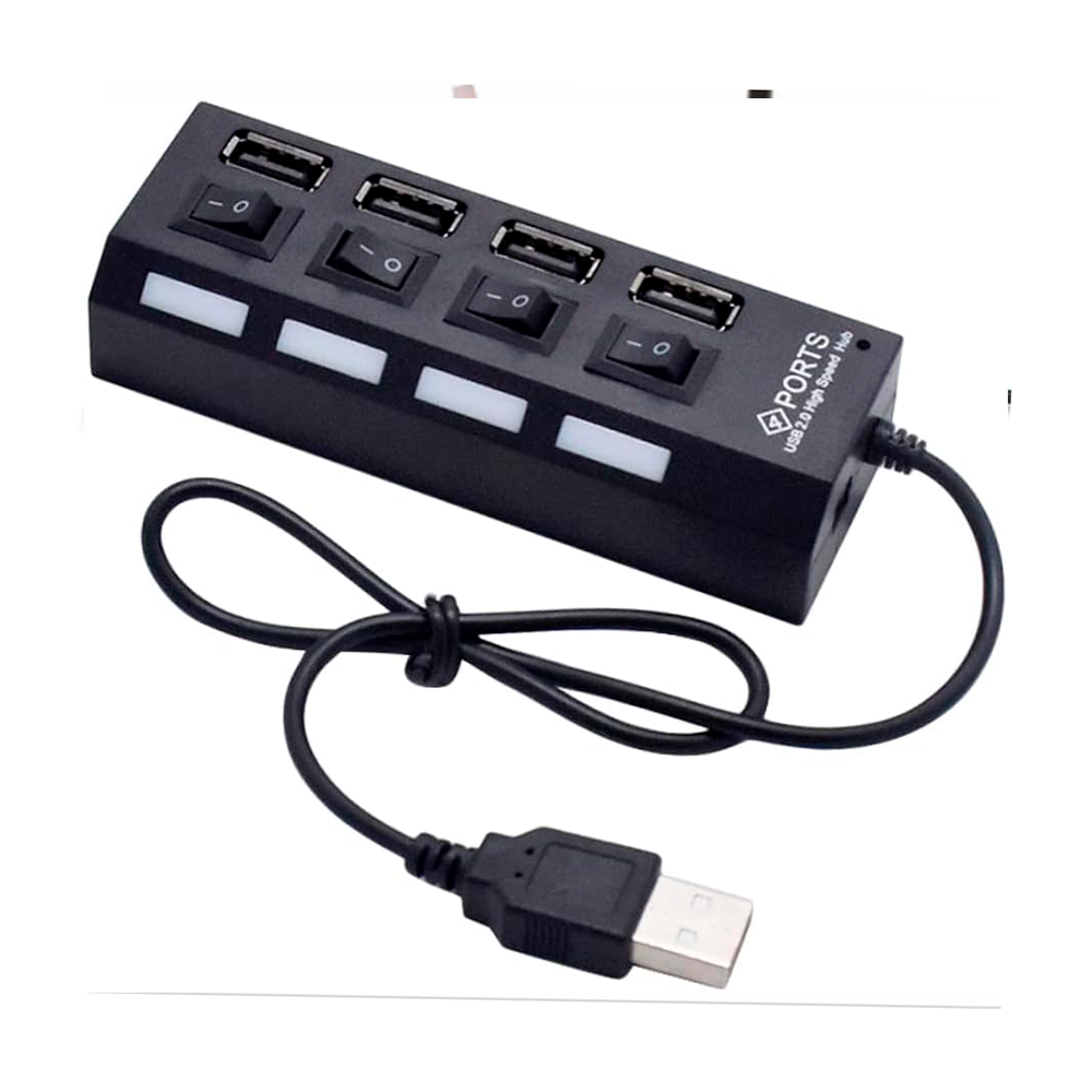 Concentrador universal 4 puertos USB 2.0 | ZO-HUB-4