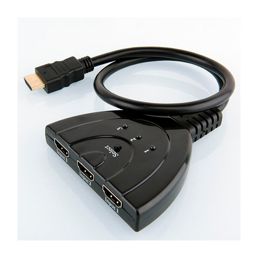 Cable Divisor de 3 puertos HDMI y 1 salida HDMI | ZO-HW2308