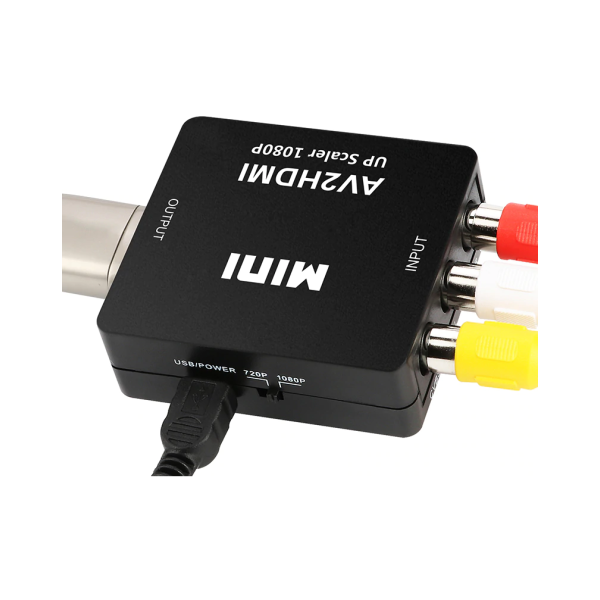 Mini Adaptador AV2HDMI (RCA A/V A HDMI)