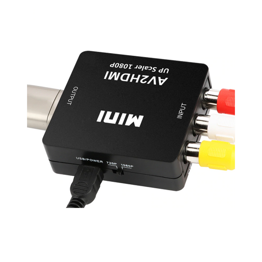 Mini Adaptador AV2HDMI (RCA A/V A HDMI)