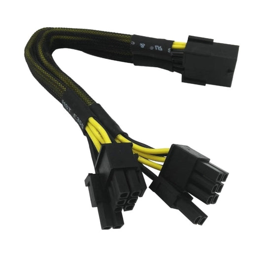 PCIE 8PIN to 2X(6+2PIN) Splitter Adapter | ZO-YH376