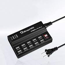 Cargador USB inteligente de 12 puertos