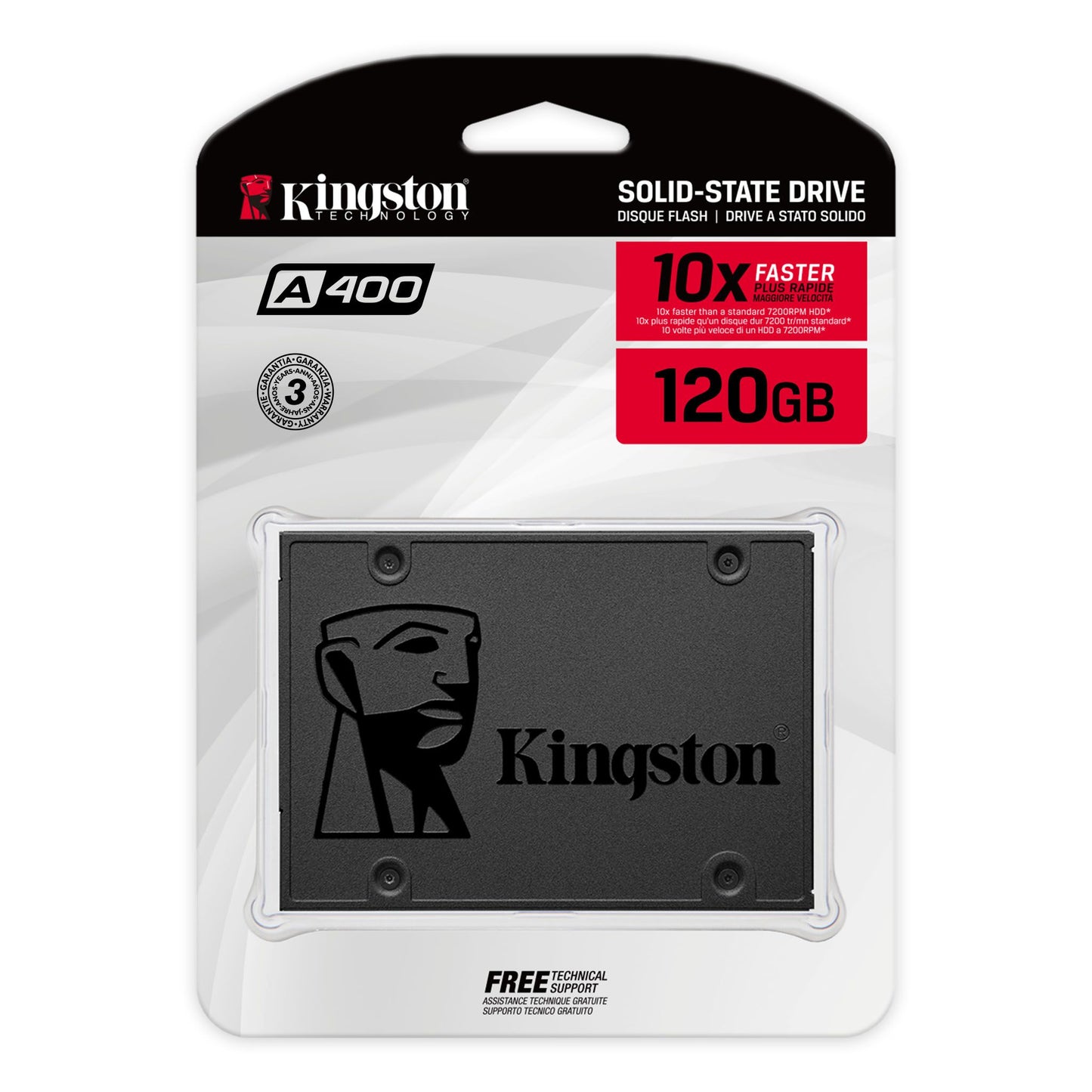 Unidad Estado Solido SATA 2.5" Kingston