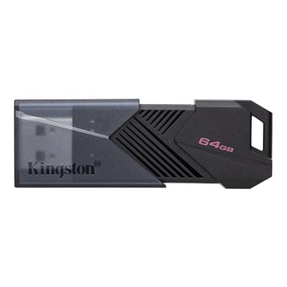 Unidad Flash USB Kingston Datatraver Exodia Onyx 64 GB  | Negro Matte