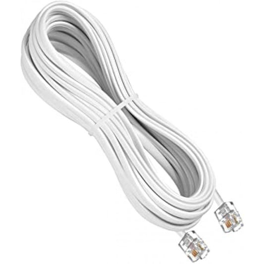 Cable De Telefono 2 Linea 5m