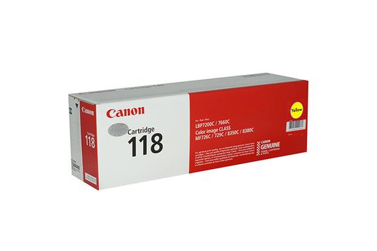 Toner Canon Original | 118 Amarillo